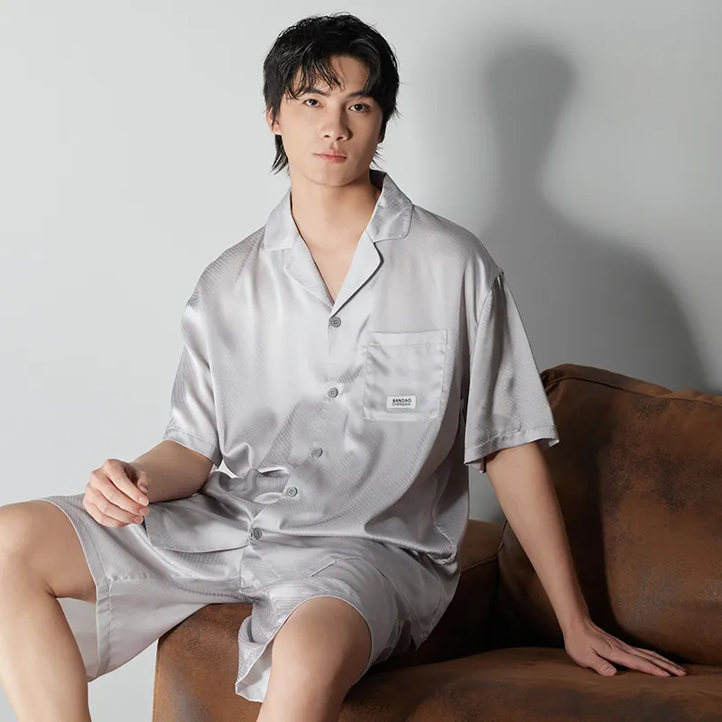 Peninsula City Pajama Set Essentials For Students And Office Workers Men's-9