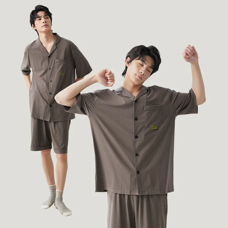 Peninsula City Pajama Set Men's Gift Box Set-1