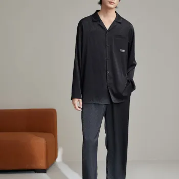 Peninsula City SS24 Pajama Set Men's Gift Box Set Black Hole