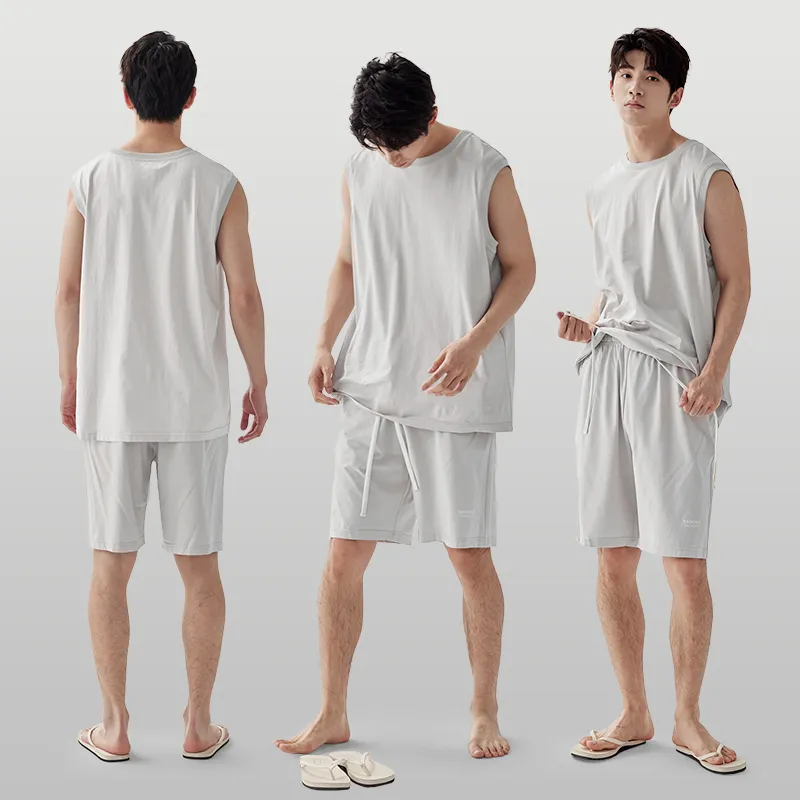Peninsula City Pajama Set Men's Gift Box Set-7