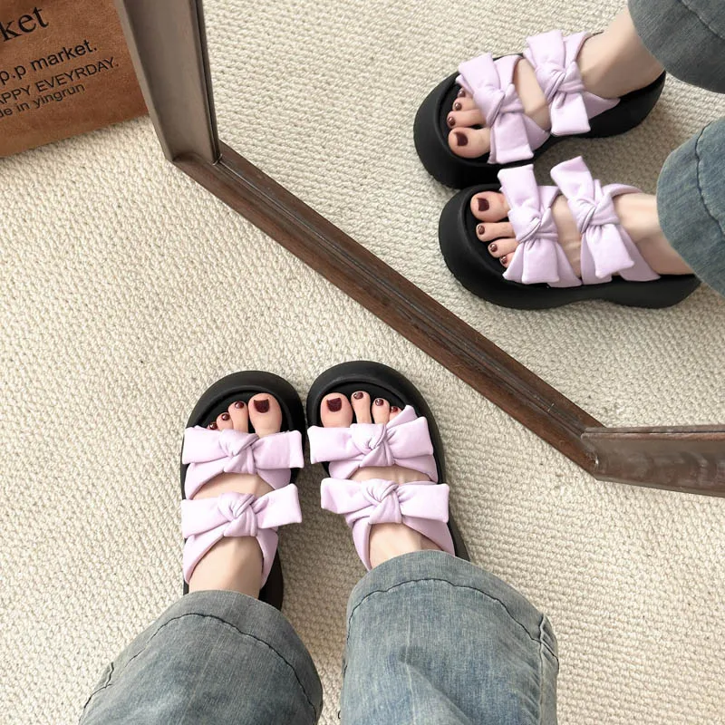 Betu Rubber Sole Slide Slippers Women's-9