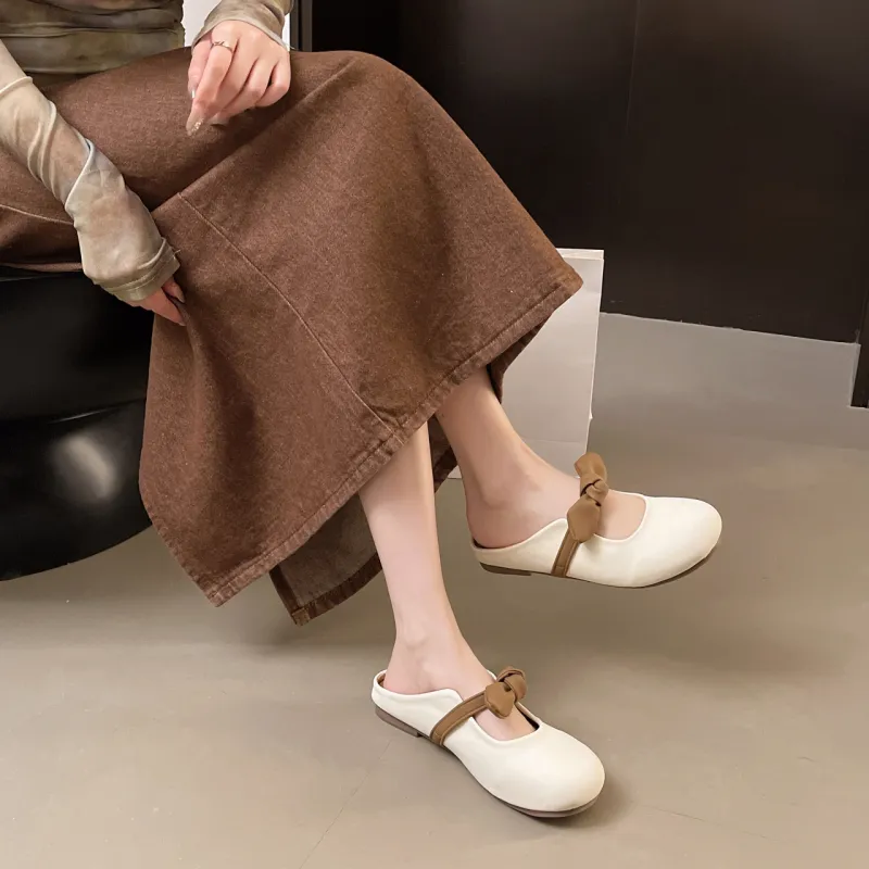 Betu Rubber Sole Quiet Closed Toe Slippers Women's-1