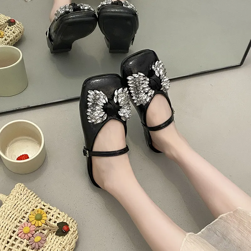 Betu Rubber Sole Abrasion Resistant Closed Toe Slippers Women's-9