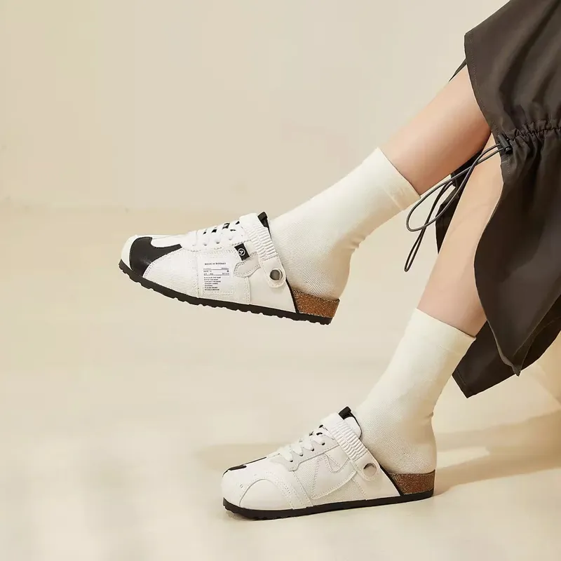 Betu Rubber Sole Closed Toe Slippers Women's-1