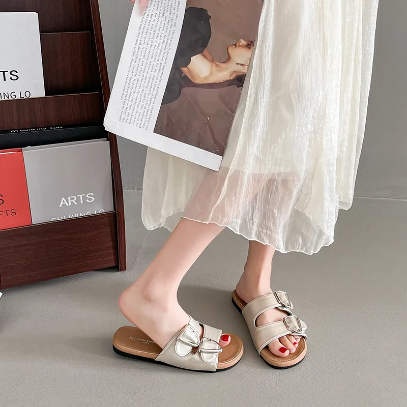 Betu Rubber Sole Slide Slippers Women's-8
