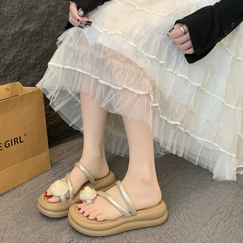 Betu Rubber Sole Slide Slippers Women's-12
