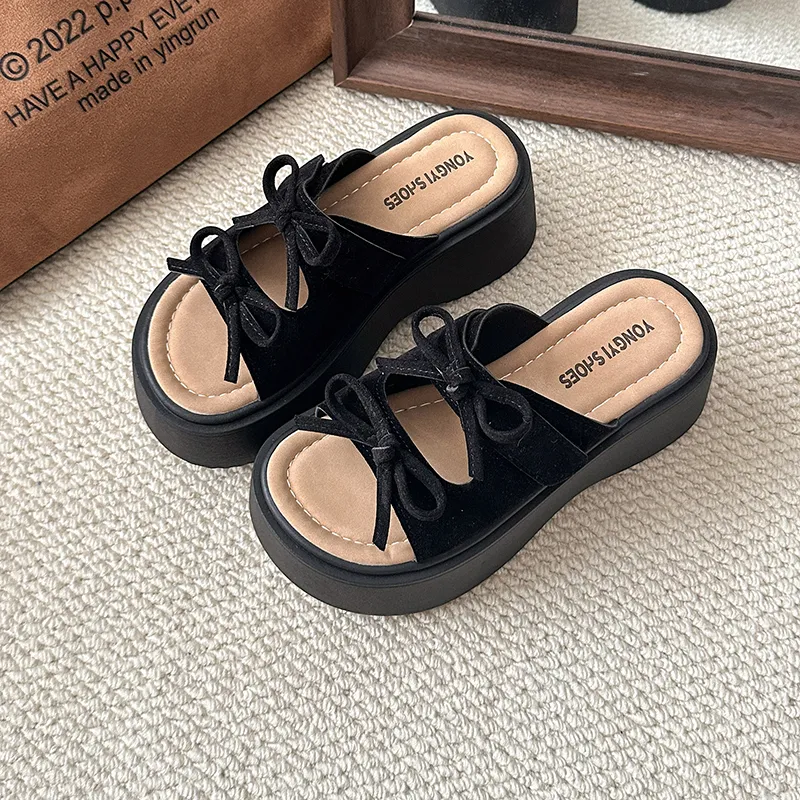 Betu Rubber Sole Slide Slippers Women's-9