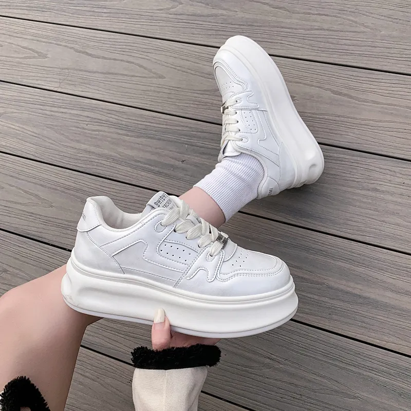 Betu Height Increasing Low Top Skateboard Shoes Women's-4