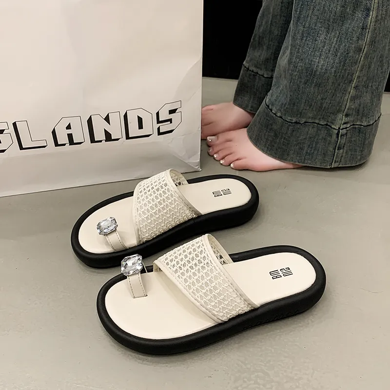 Betu Rubber Sole Slide Slippers Women's-12