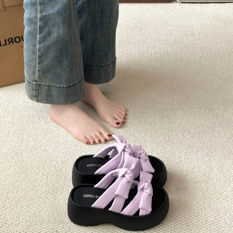Betu Rubber Sole Slide Slippers Women's-11