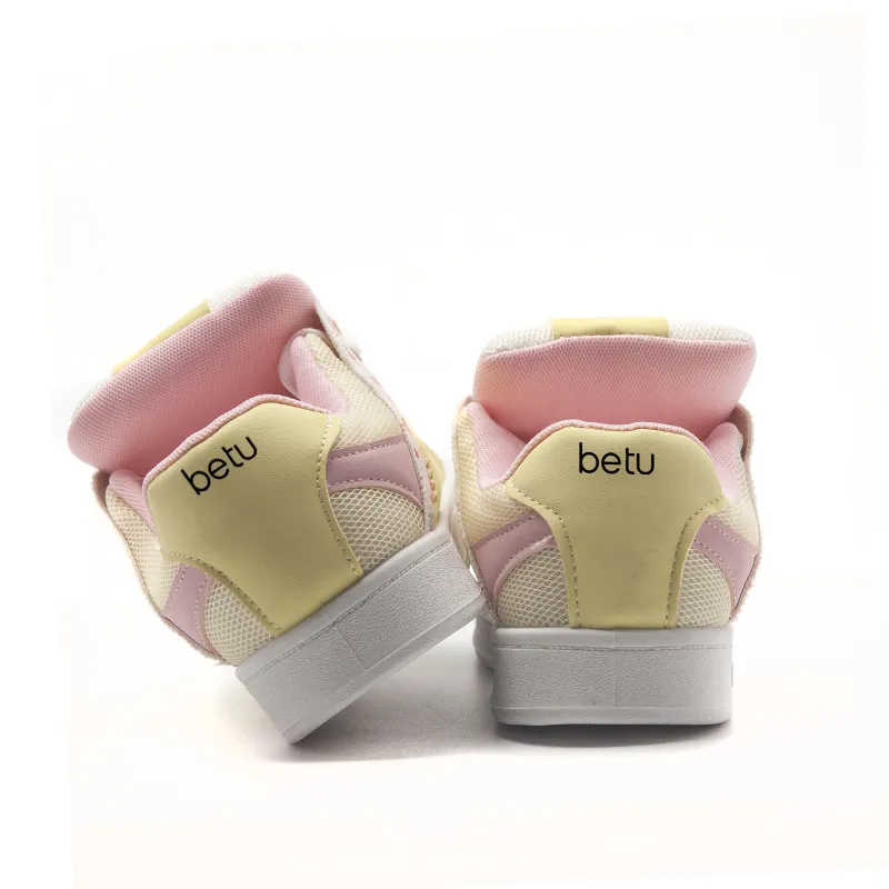 Betu Low Top Skateboard Shoes Women's Strawberry Pink-3