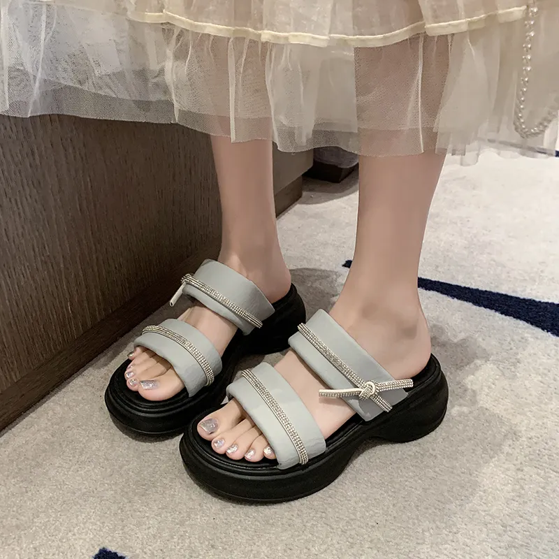 Betu Rubber Sole Slide Slippers Women's-7