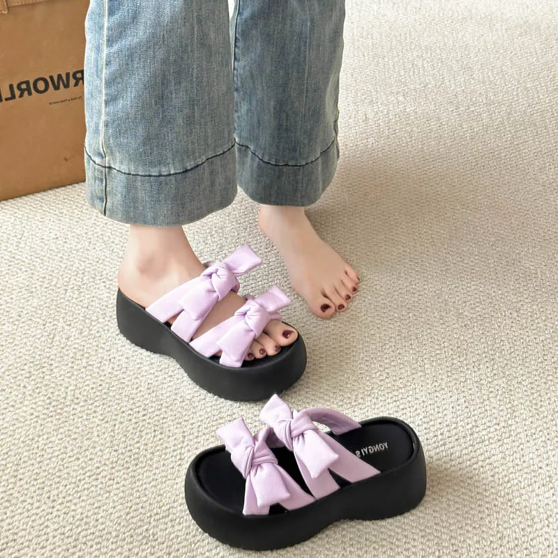Betu Rubber Sole Slide Slippers Women's-12