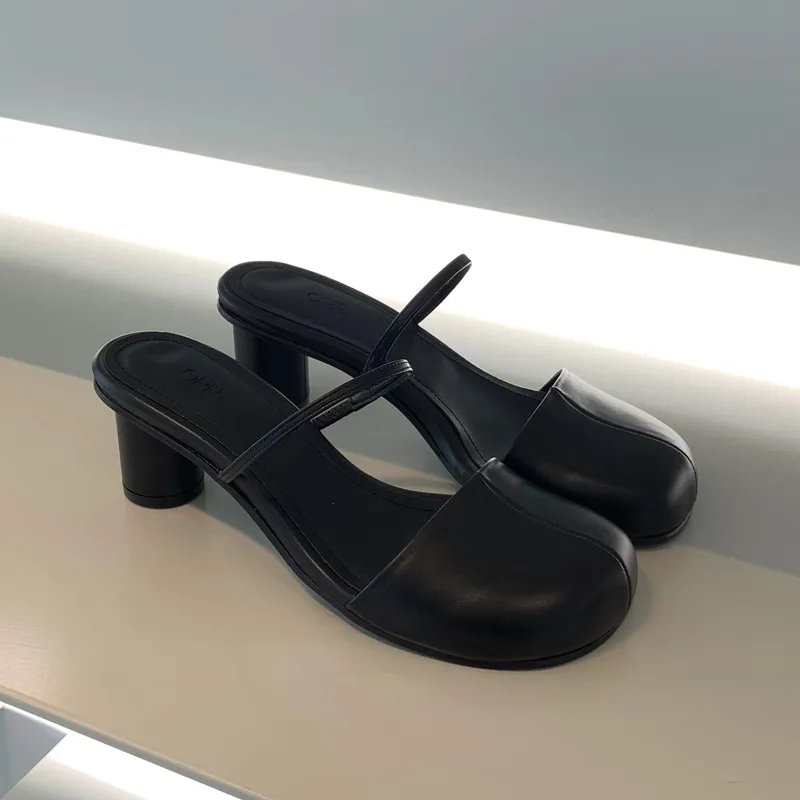 Betu Rubber Sole Abrasion Resistant Closed Toe Slippers Women's-3