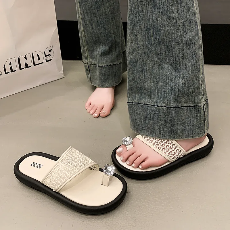 Betu Rubber Sole Slide Slippers Women's-11