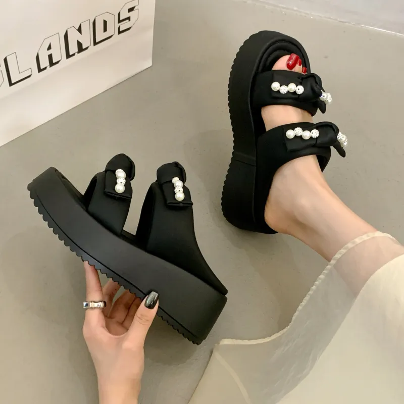 Betu Rubber Sole Slip Resistant Abrasion Resistant Slide Slippers Women's-8