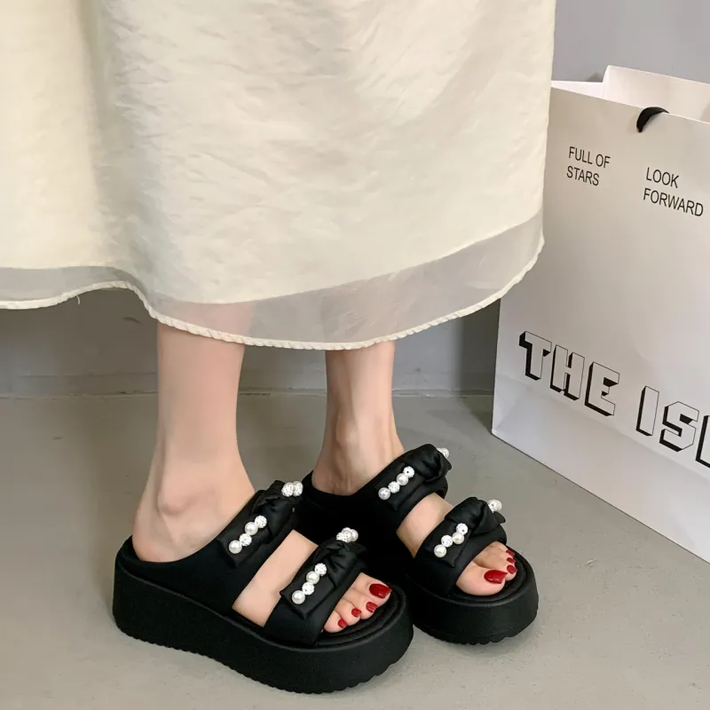 Betu Rubber Sole Slip Resistant Abrasion Resistant Slide Slippers Women's-6