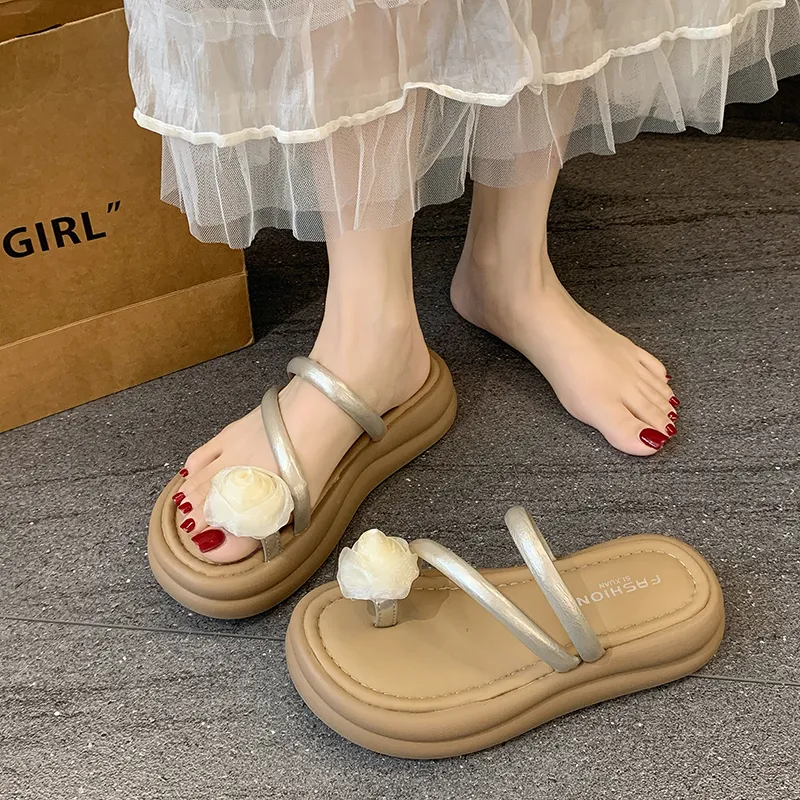 Betu Rubber Sole Slide Slippers Women's-14