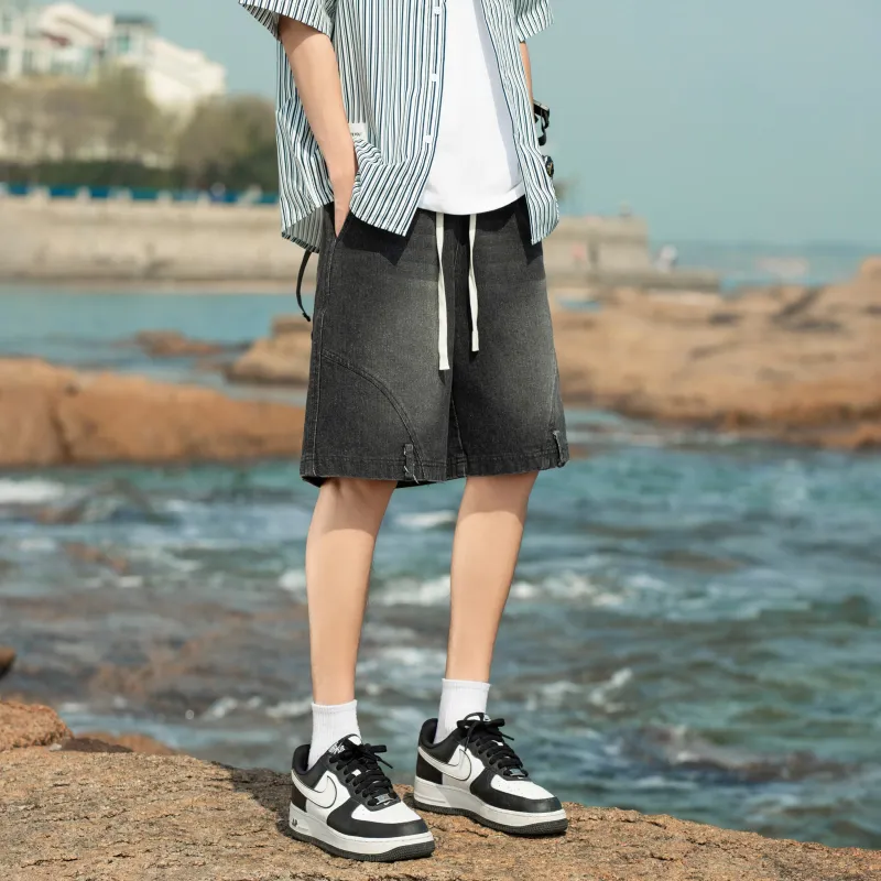 FAVEPOP Denim Shorts Unisex-3