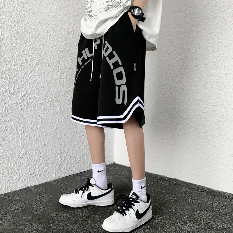 PAINT STAIN Fashion Casual Shorts Unisex-3