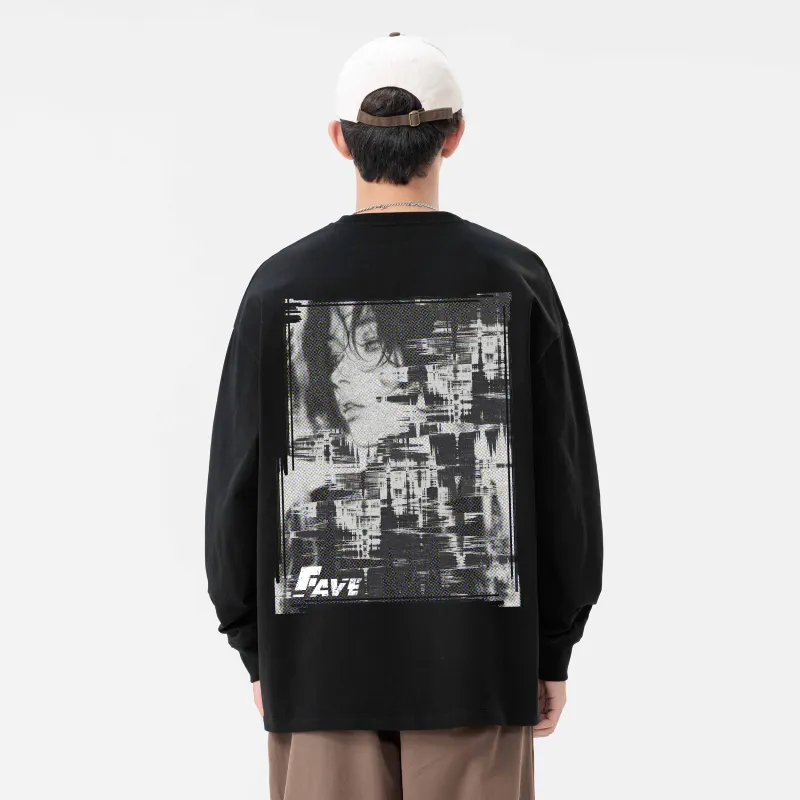 FAVEPOP Long Sleeved T Shirt Unisex-2