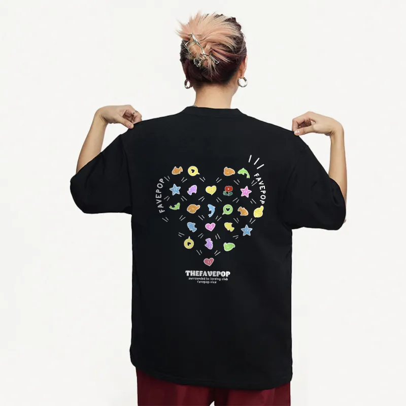 FAVEPOP T Shirts Unisex-3