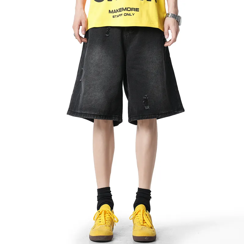 FAVEPOP Denim Shorts Unisex-4