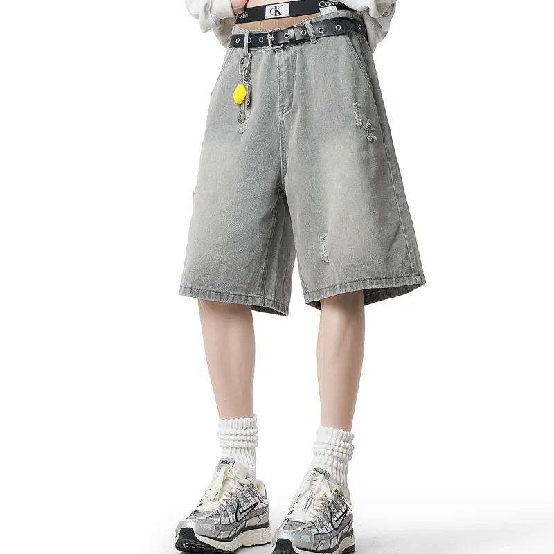FAVEPOP Denim Shorts Unisex-15