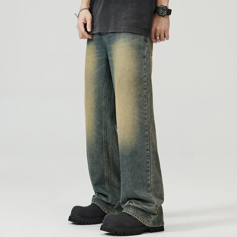 FAVEPOP Jeans Unisex Nostalgic Blue-5