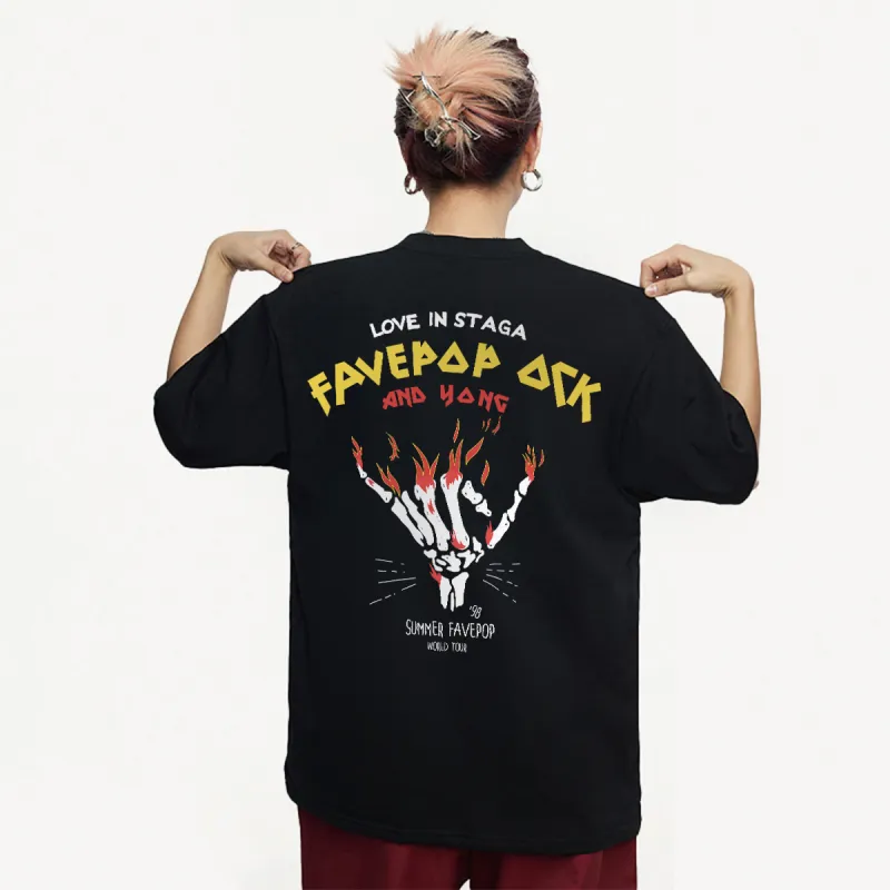 FAVEPOP T Shirts Unisex-3