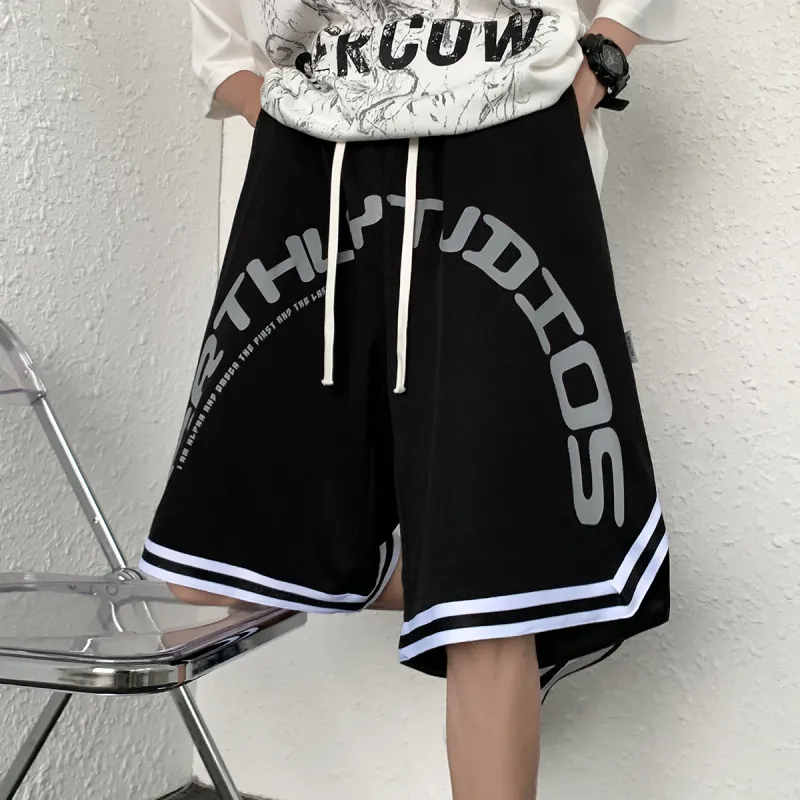 PAINT STAIN Fashion Casual Shorts Unisex-2