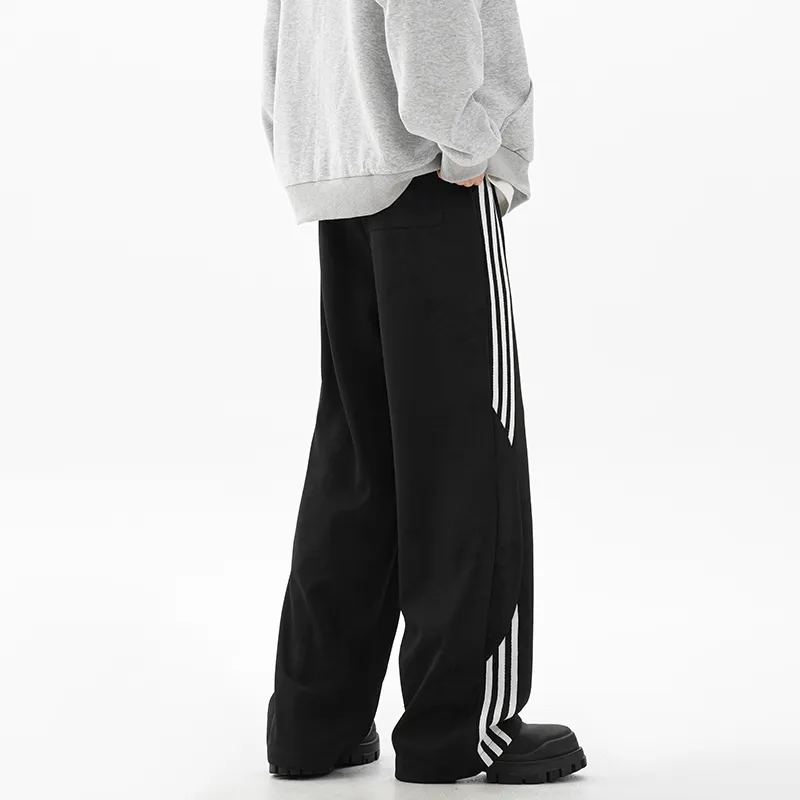 ROSECREED Knitted Sweatpants Unisex Black-2