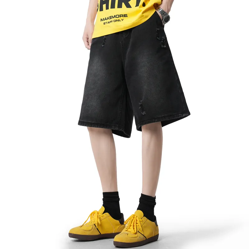 FAVEPOP Denim Shorts Unisex-2