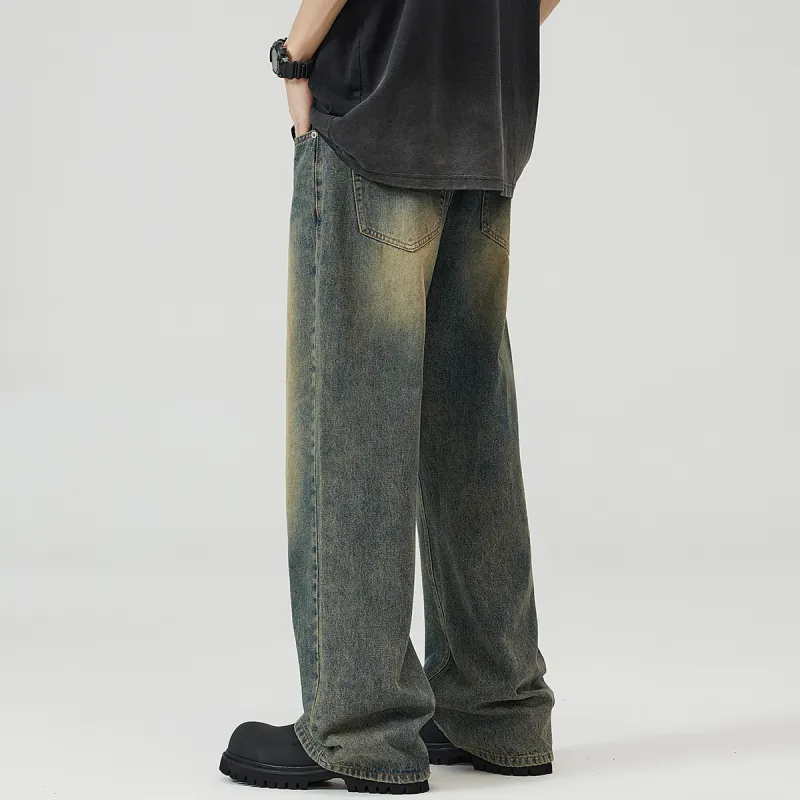 FAVEPOP Jeans Unisex Nostalgic Blue-4