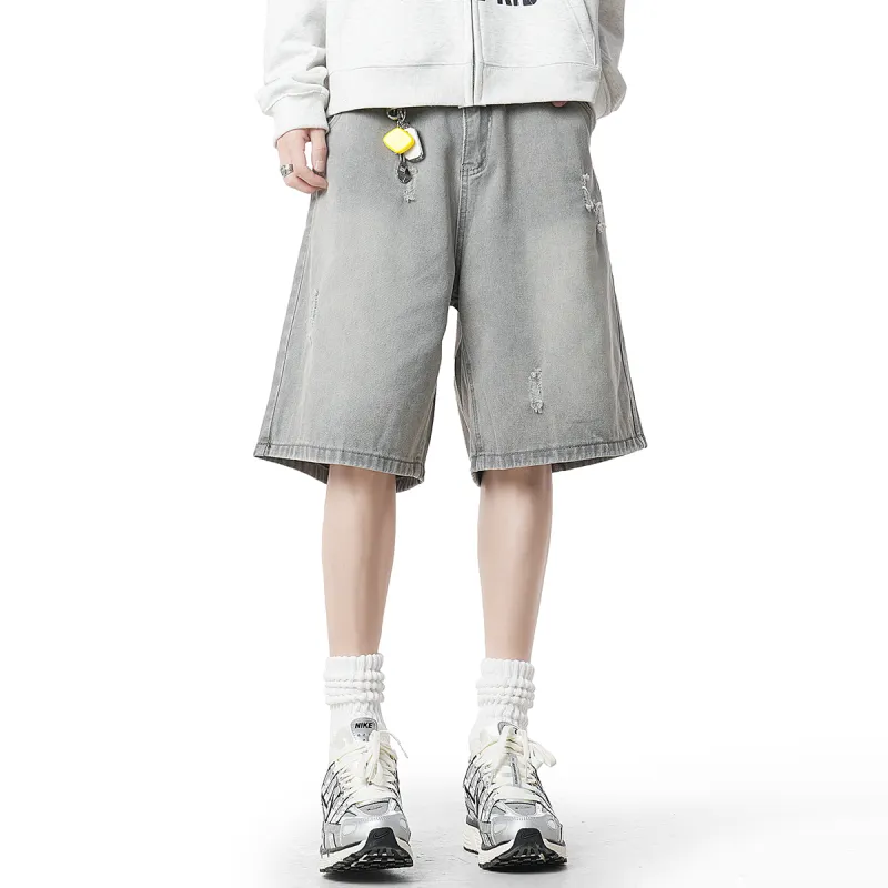 FAVEPOP Denim Shorts Unisex-14