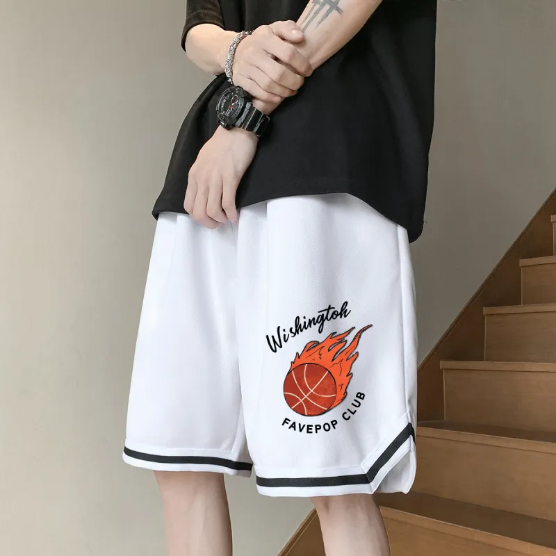 FAVEPOP Basketball Shorts Unisex-8