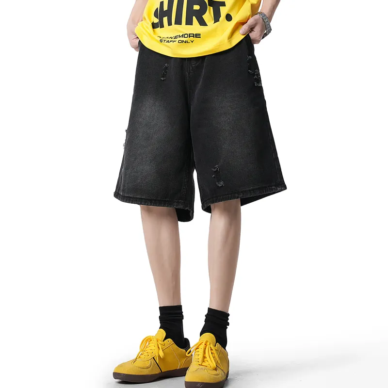 FAVEPOP Denim Shorts Unisex-3
