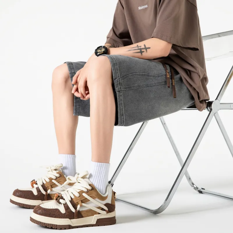 FAVEPOP Denim Shorts Unisex-3