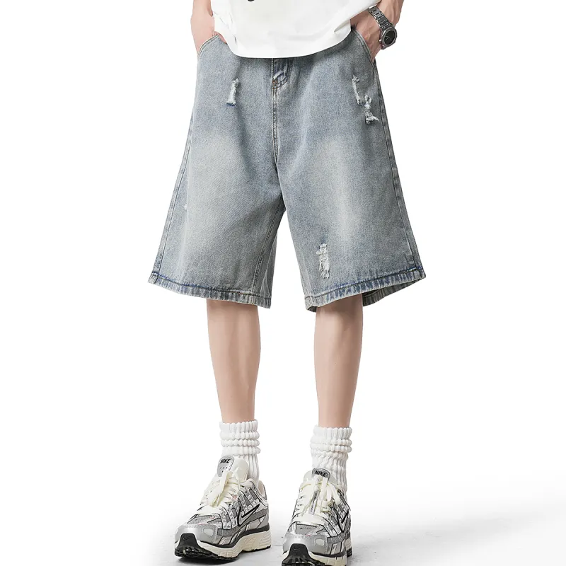 FAVEPOP Denim Shorts Unisex-10