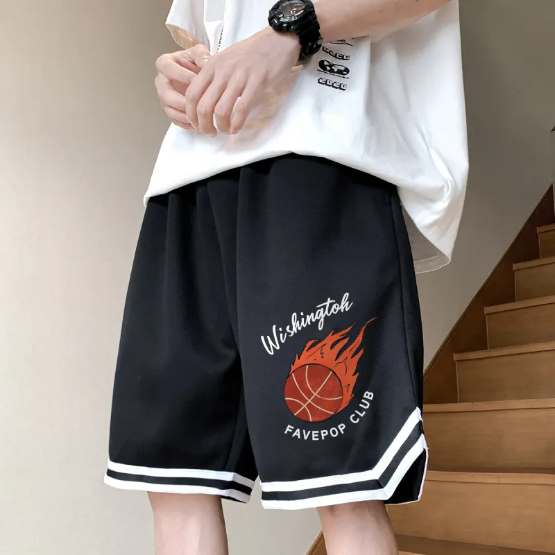 FAVEPOP Basketball Shorts Unisex-4
