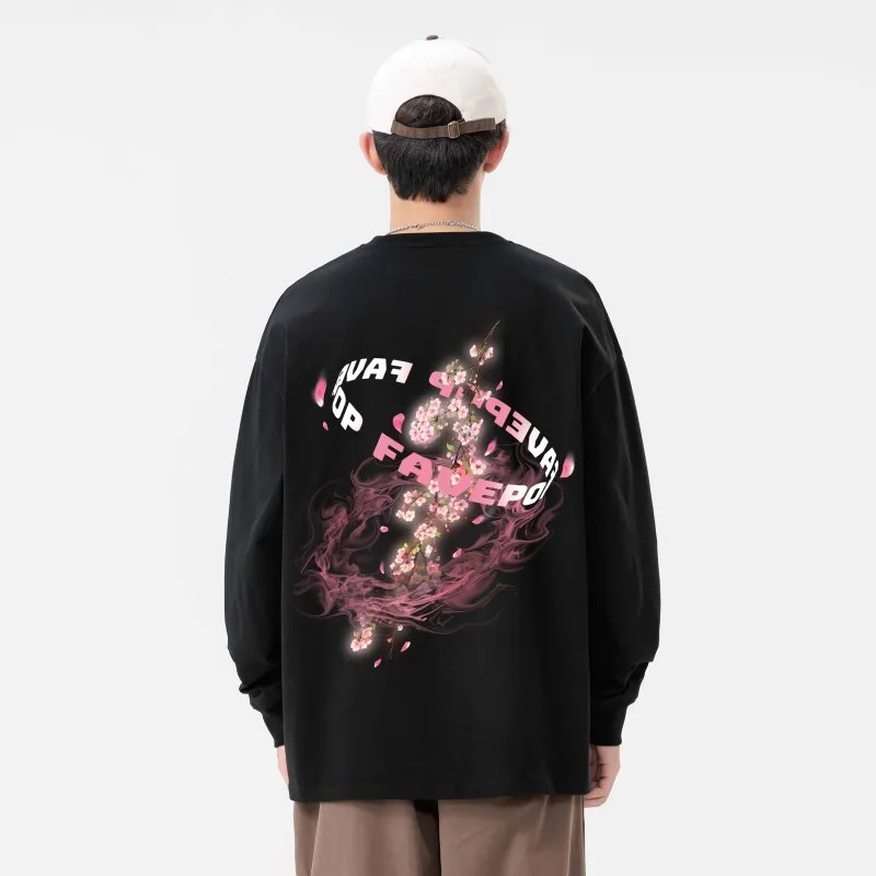 FAVEPOP Long Sleeved T Shirt Unisex-2