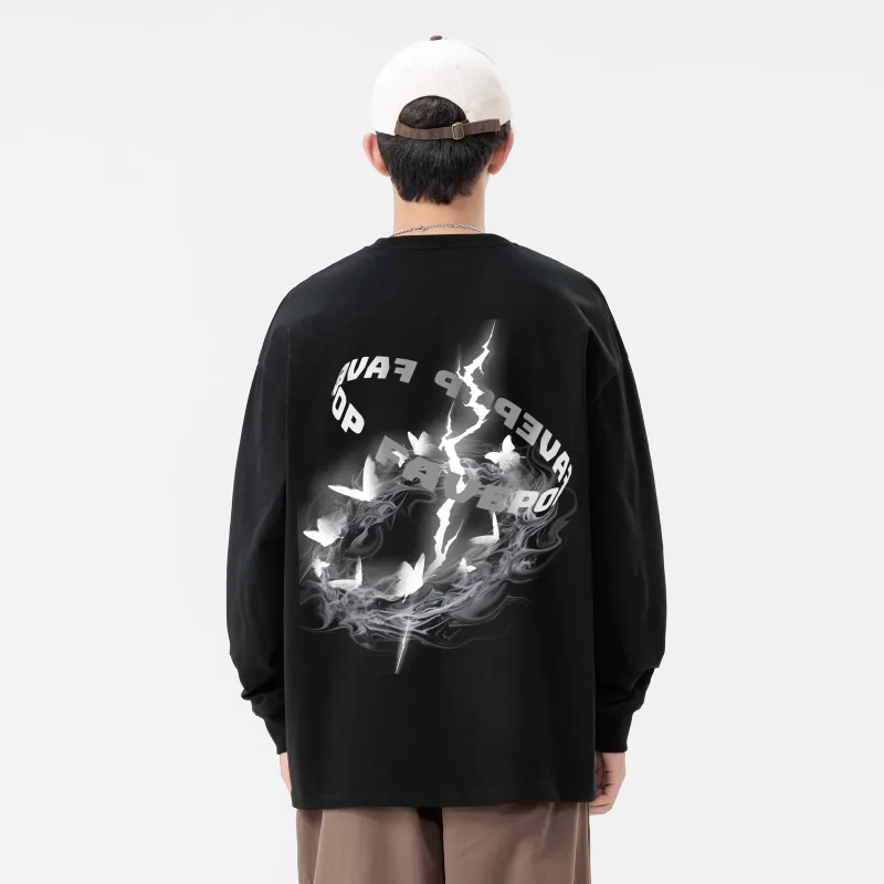 FAVEPOP Long Sleeved T Shirt Unisex-2
