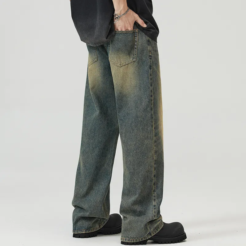 FAVEPOP Jeans Unisex Nostalgic Blue-3