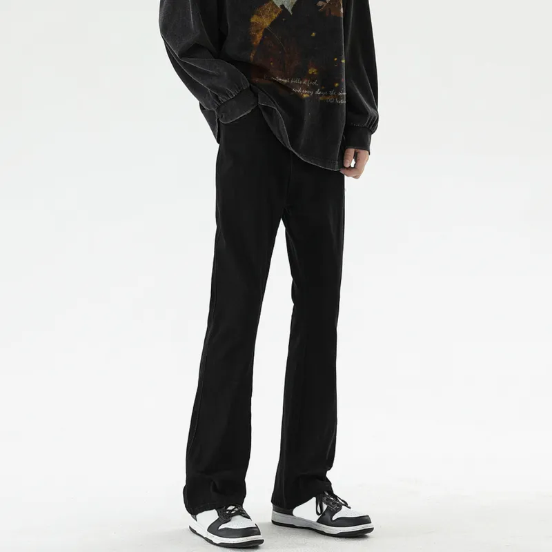 DUATOGE Jeans Unisex Black-6
