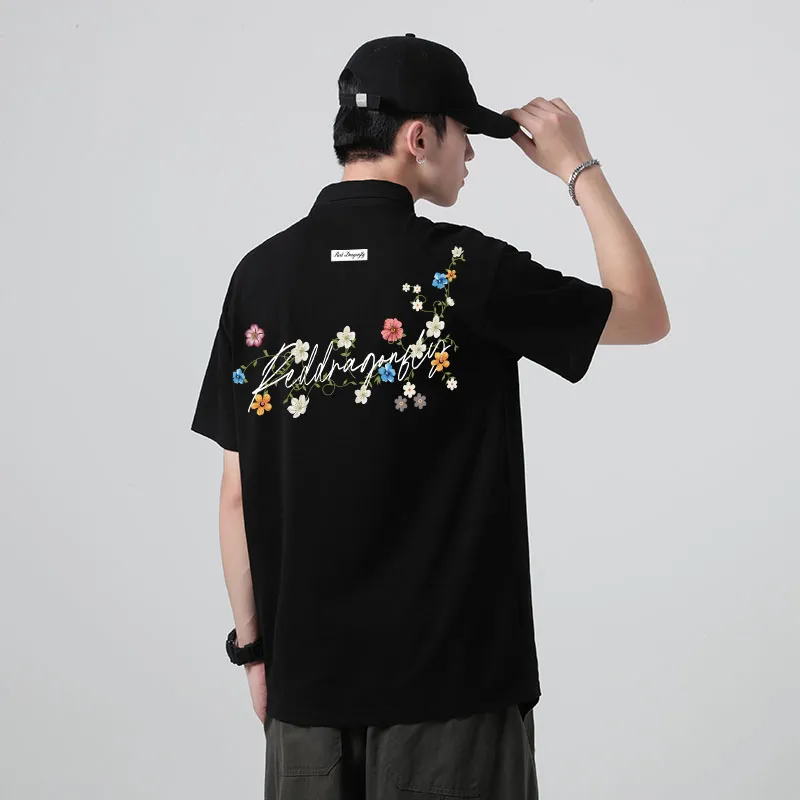 RED DRAGONFLY Polo Shirt Unisex-3