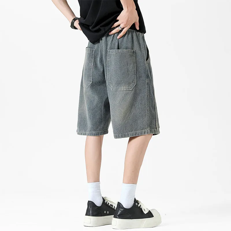 RED DRAGONFLY Denim Shorts Unisex-3