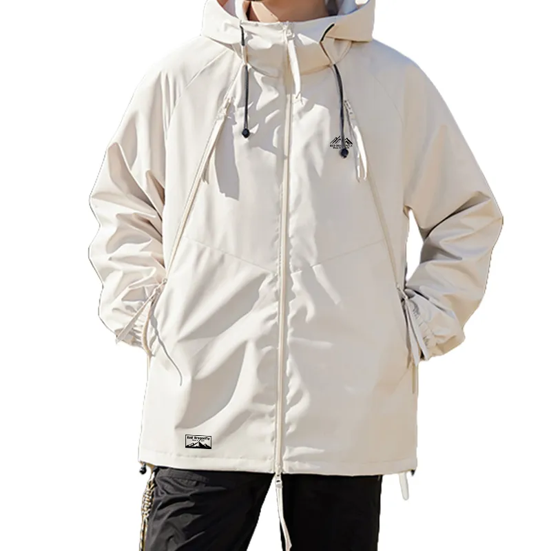 RED DRAGONFLY Waterproof And Windproof To Keep Warm Windbreaker Jacket Unisex-5