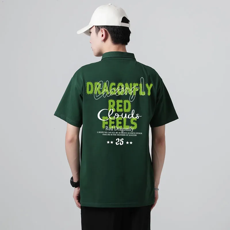 RED DRAGONFLY Polo Shirt Unisex-13