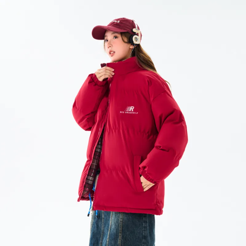 RED DRAGONFLY Puffer Jacket Unisex-2