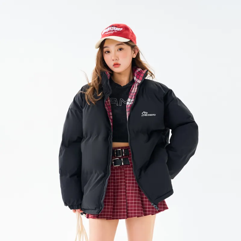 RED DRAGONFLY Puffer Jacket Unisex-6